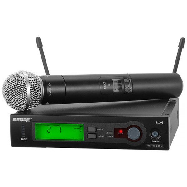 Main product image for Shure SLX24/SM58-H5 Handheld Wireless Microphone Sy 242-3201